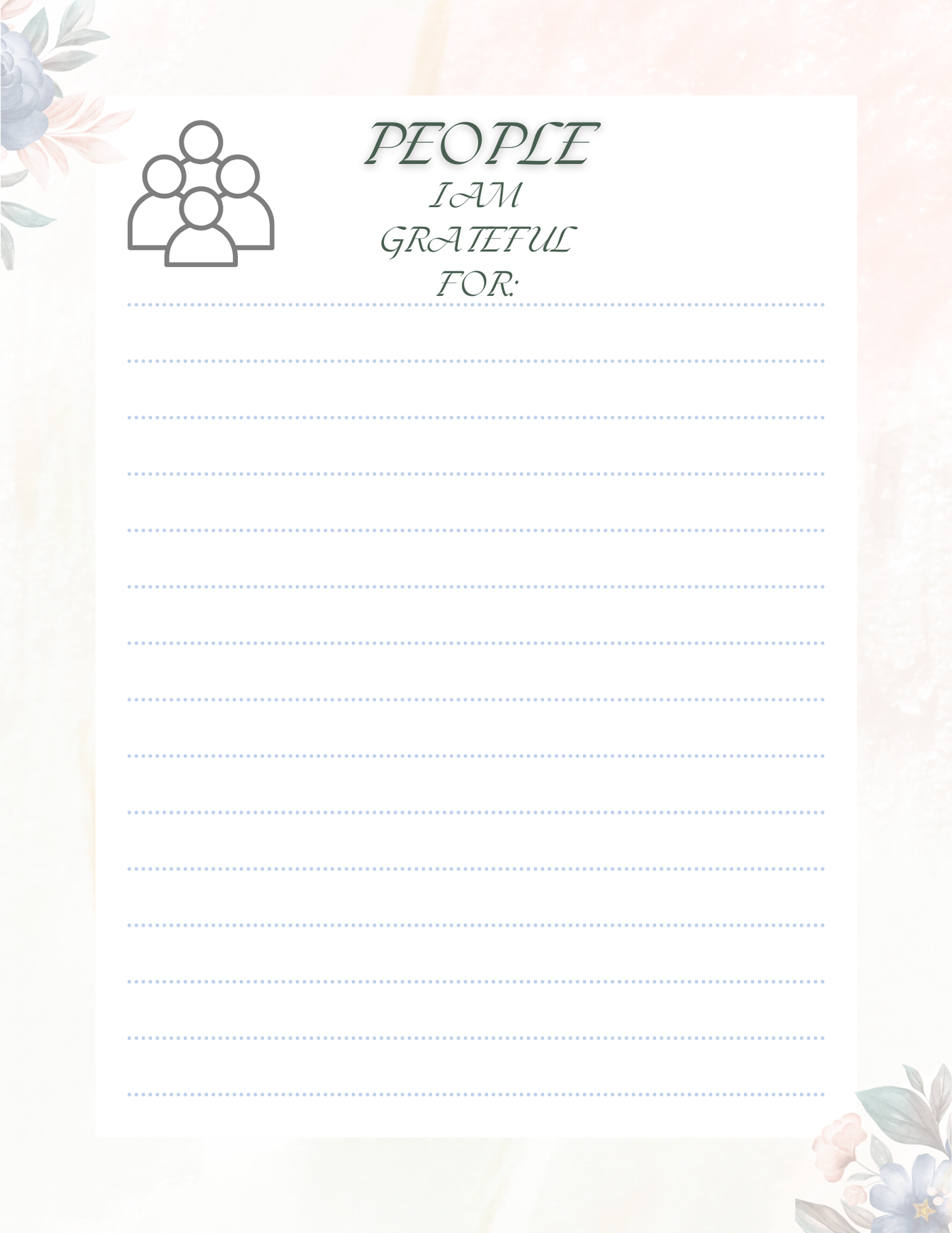 Gratitude Journal Bundle