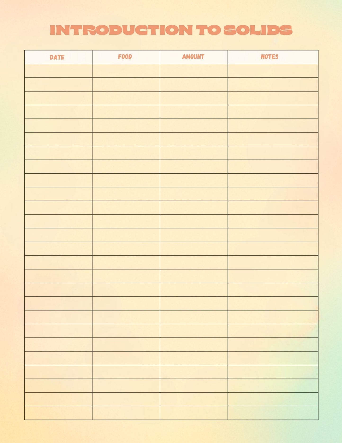 Newborn Planner