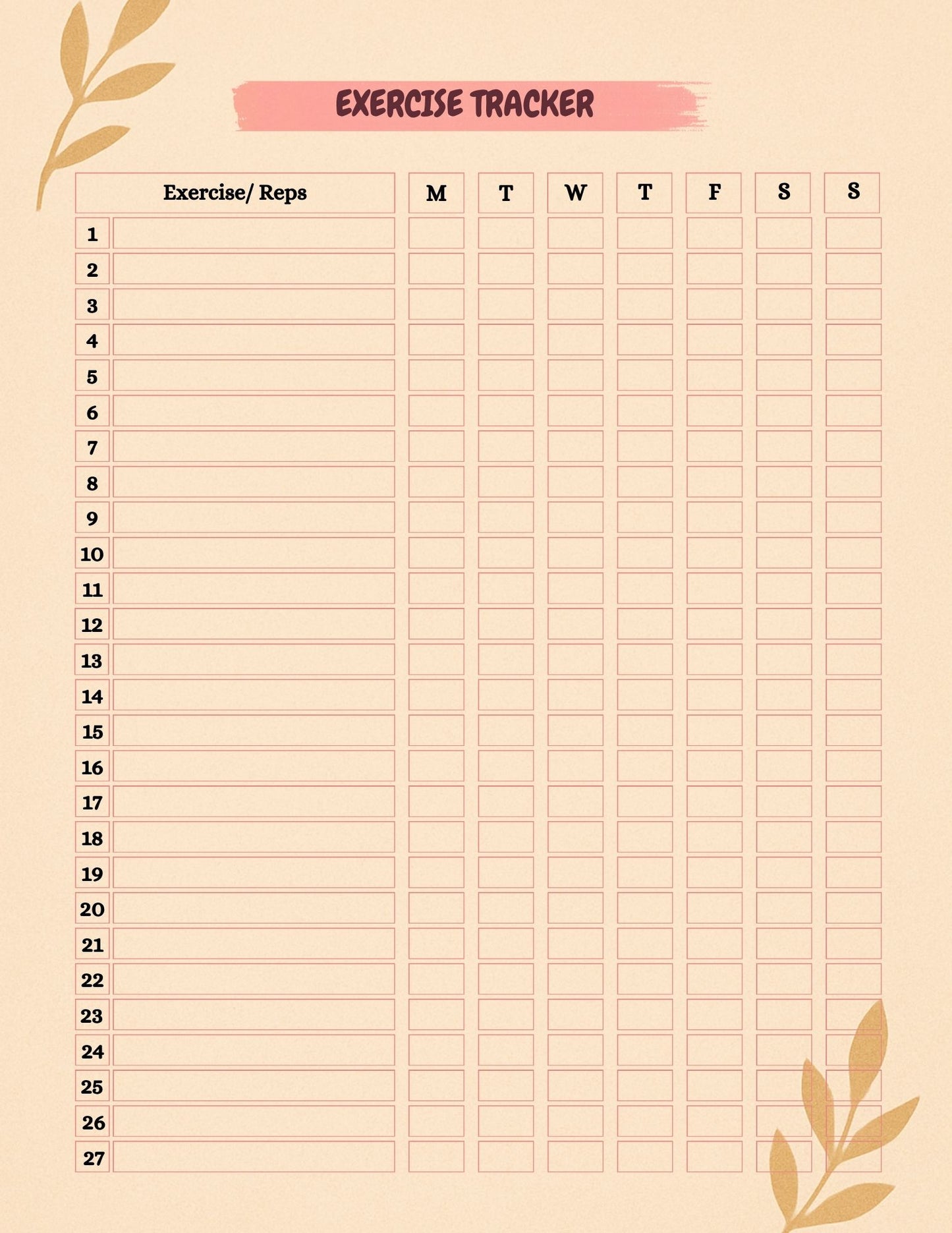 Mental Health Planner