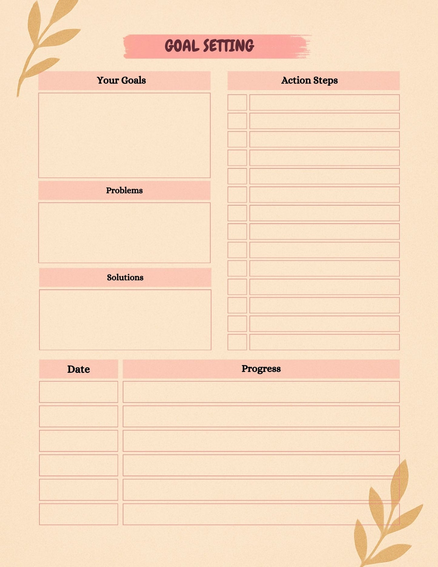 Mental Health Planner