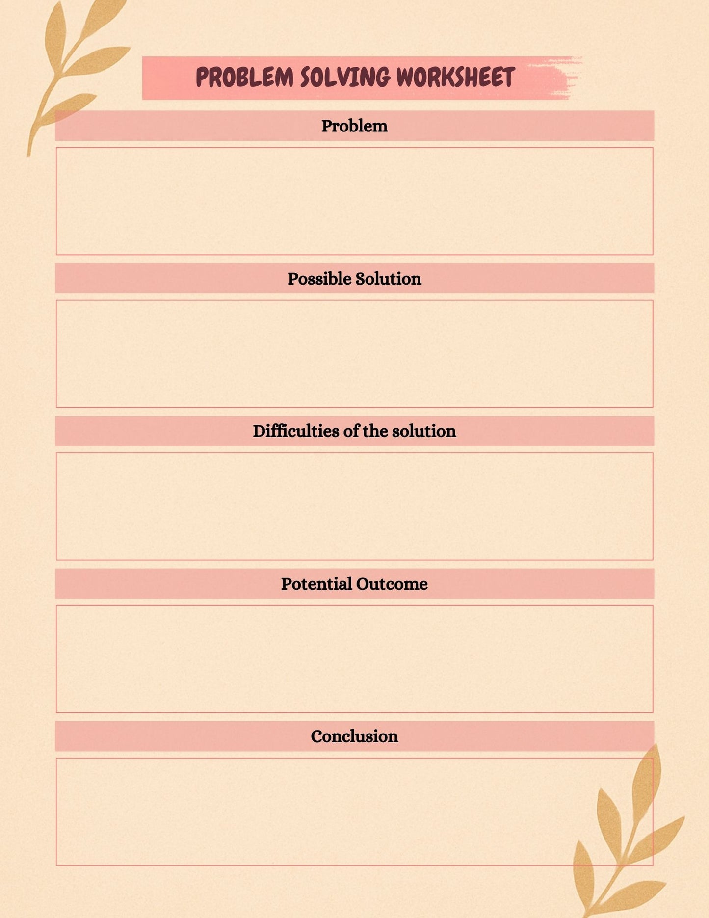 Mental Health Planner