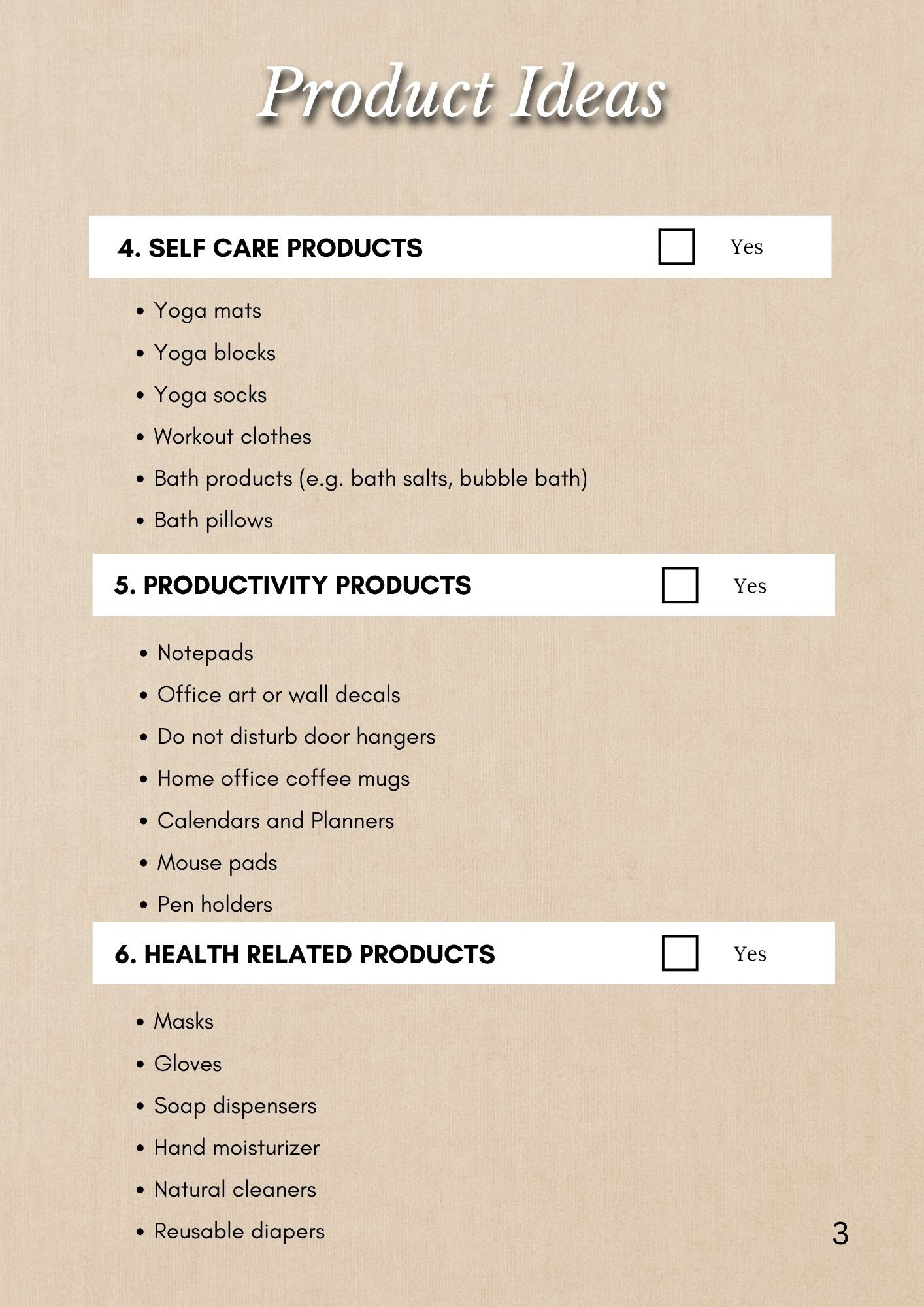 Handmade Business Planner