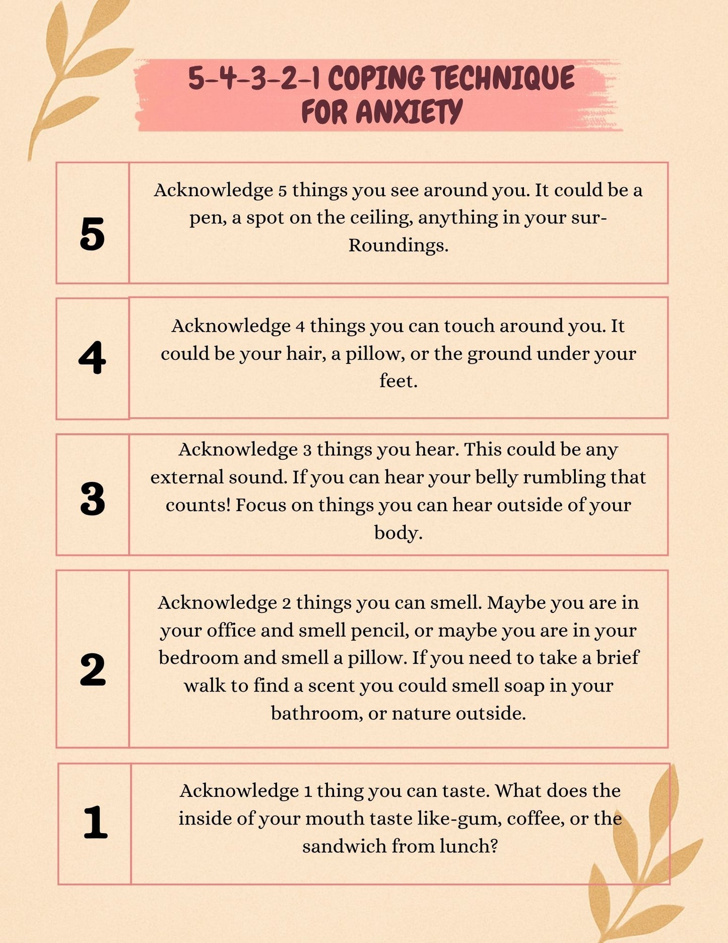 Mental Health Planner