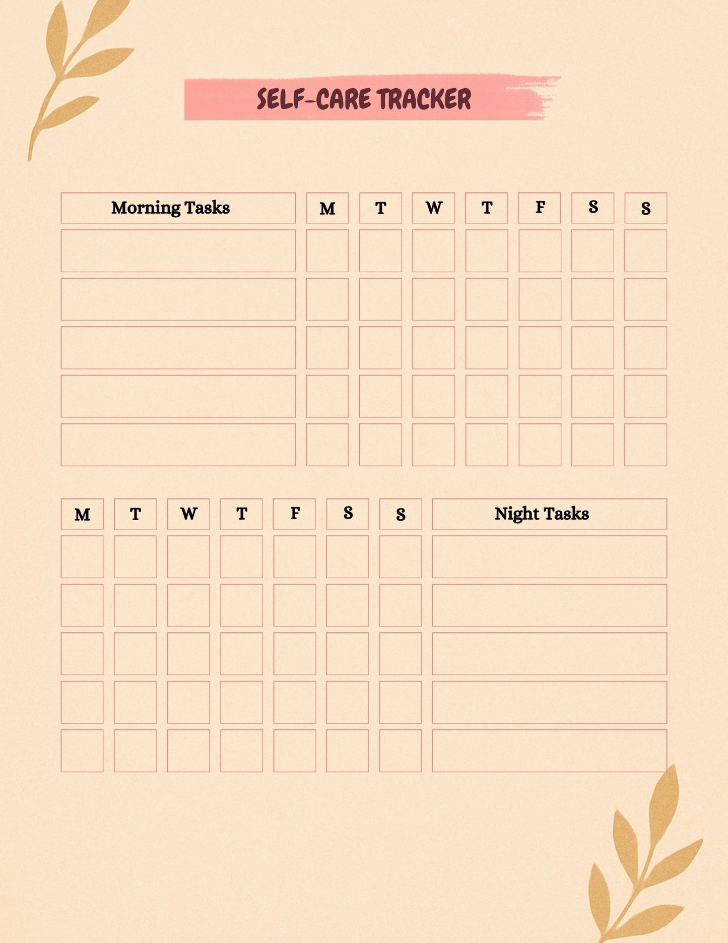 Mental Health Planner