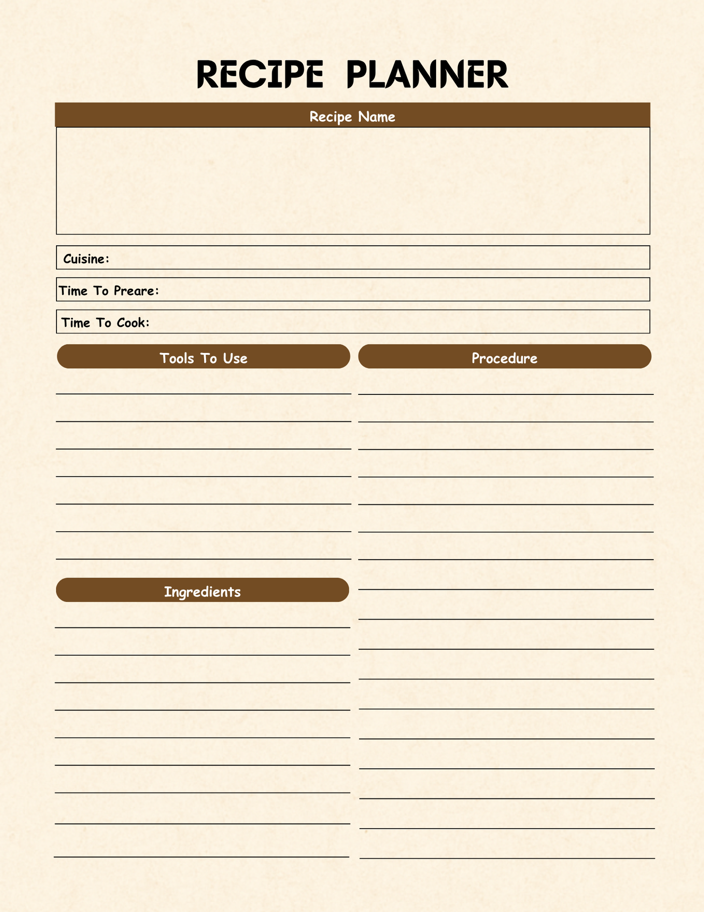 Household Planner