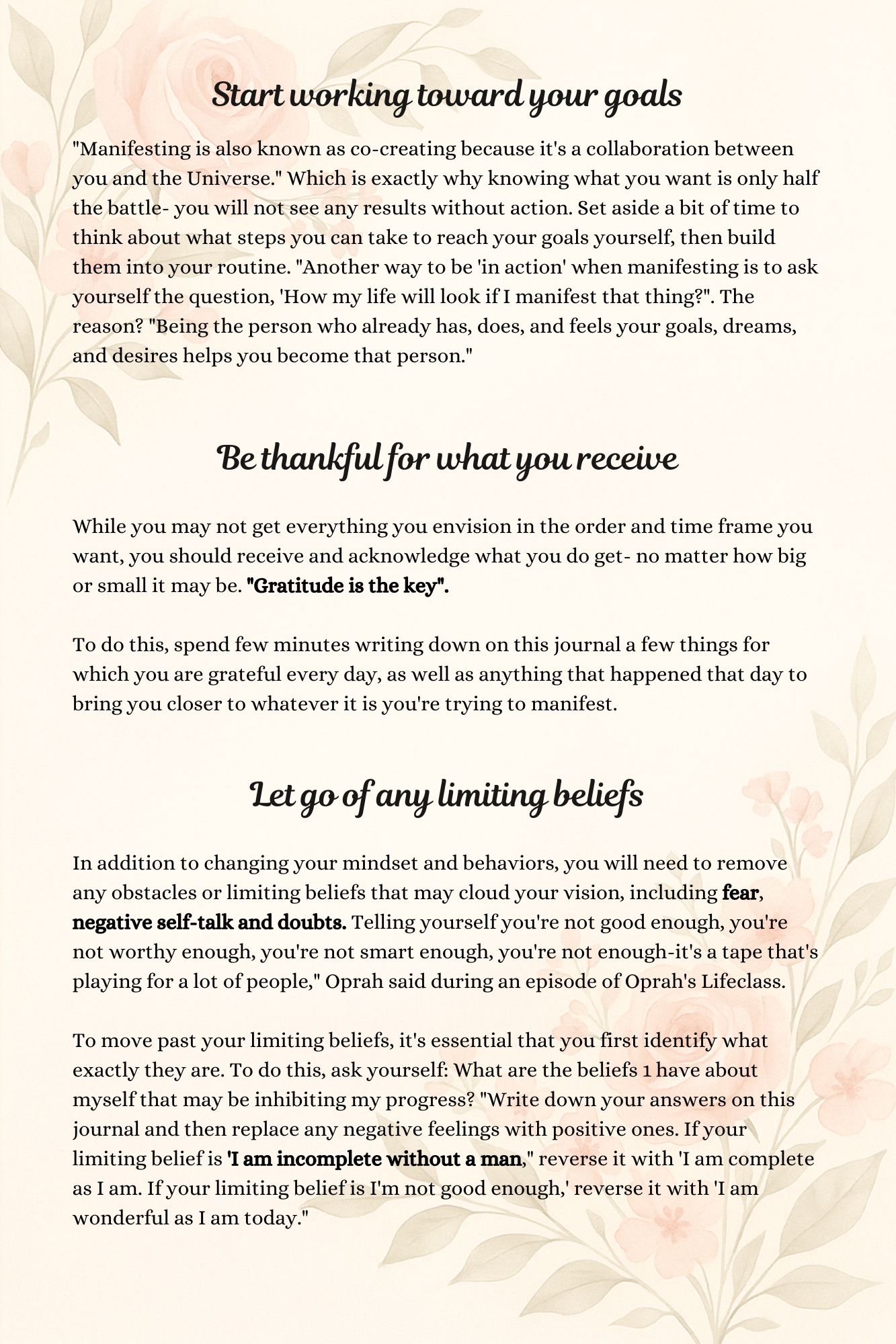 Gratitude Journal Bundle