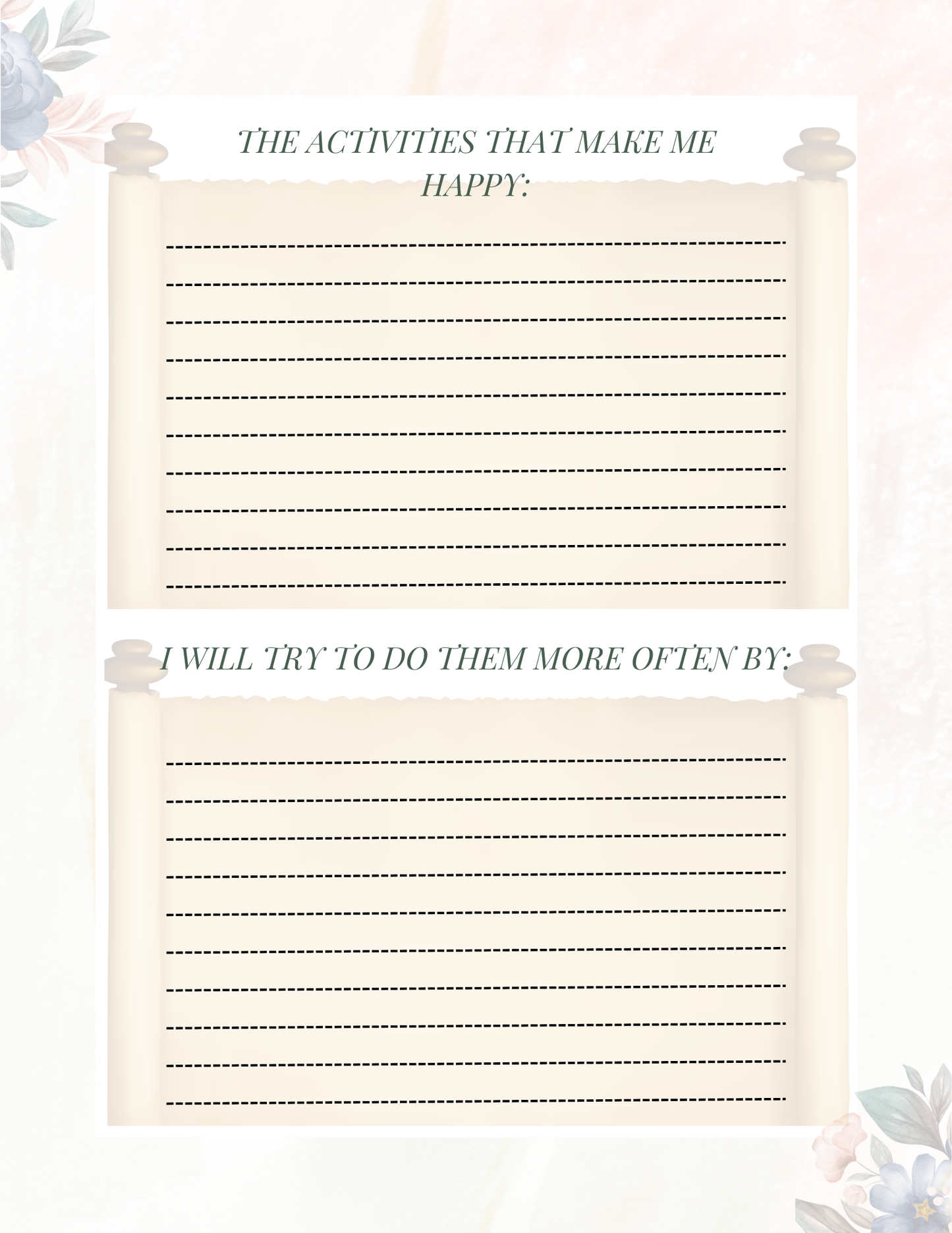 Gratitude Journal Bundle