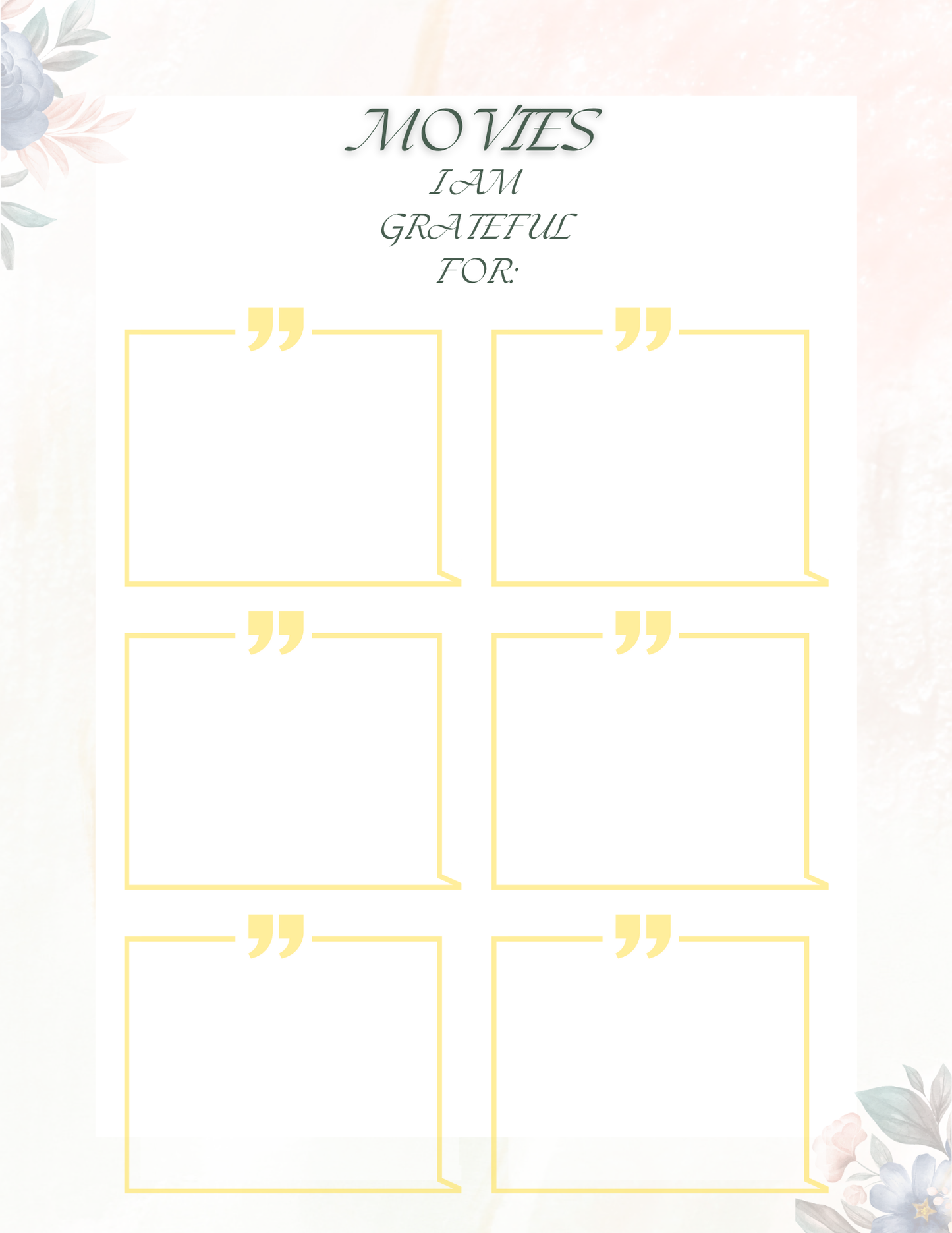 Gratitude Journal Bundle